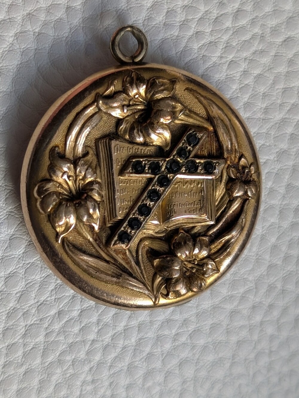 Art Noveau Gold Filled Locket